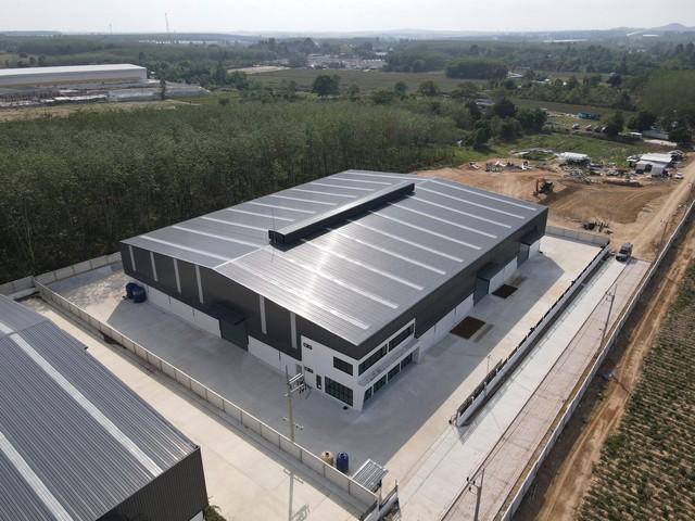 BR 1740 ให้เช่าโรงงานสร้างใหม่ พื้นที่สีเหลือง 3 ไร่ 200 ตรว.3000 ตรม. (60x 48 เมตร) ต.พนานิคม อ.นิคมพัฒนา จ.ระยอง