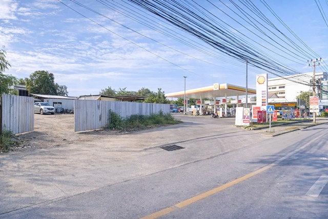 ดูโฮม เทพารักษ์ 650 ม.  ปั้ม Shell ที่ดินให้เช่า บางพลี 175 ตร.ว.700 ตร.ม.  ถนนเทพารักษ์ Standard Can