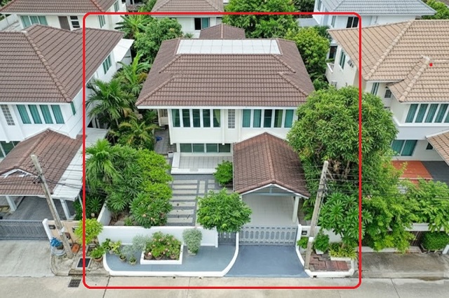 พัฒนาการ70-76 MRTคลองกลันตัน 1.3กม. ARL หัวหมาก 1.6กม. ให้เช่าบ้านเดี่ยว 2 ชั้นทำเลสงบ พื้นที่สวนกว้าง 100 ตร.วา.300 ตร.ม.  3 นอน 2น้ำ