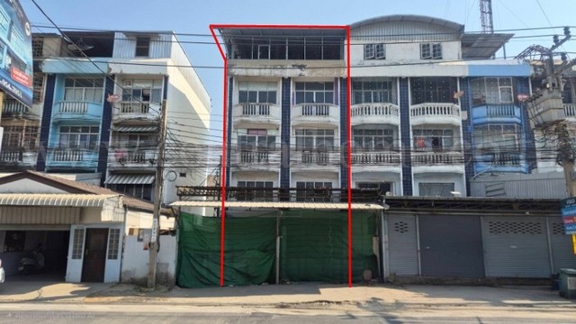 ให้เช่า อาคารพาณิชย์ 4 ชั้น 2 คูหา ถนนอัจฉริยะพัฒนา 2 ปลายบาง - นนทบุรี