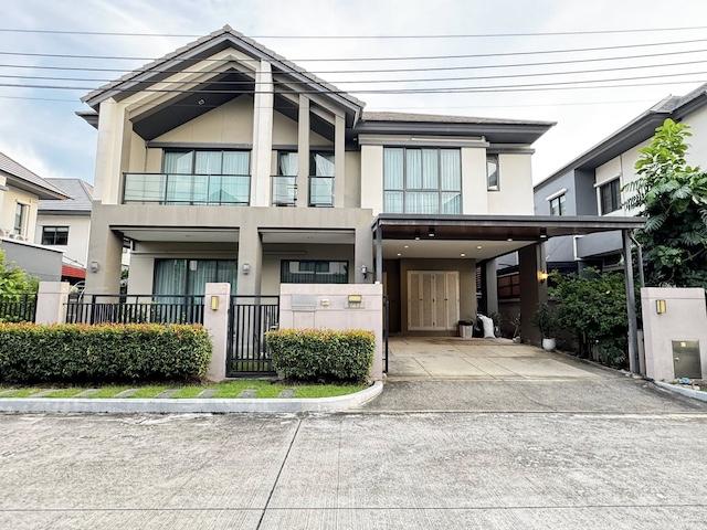 ให้เช่าบ้านเดี่ยว 2 ชั้น 57 ตร.ว. Bangkok Boulevard Rama 9 กรุงเทพกรีฑา ใกล้สุวรรณภูมิ