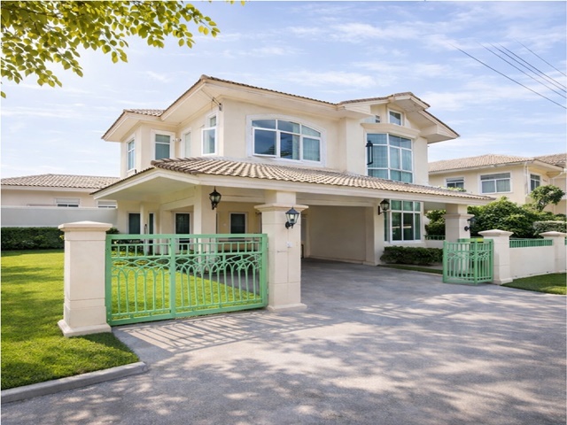 ดรีมเวิลด์ 4 กม.บ้านเดี่ยวหรู  ภัสสร ลด25% 4นอน ฟังก์ชันครบ85ตรว.  285ตรม. 5น้ำ  รังสิต คลองสาม ฟิวเจอร์พาร์ค รังสิต 3 กม.