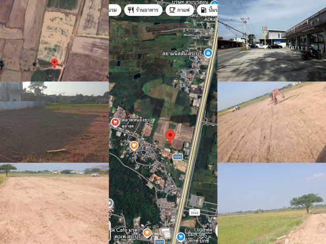 ขายที่ดินเงินผ่อน ใกล้ตลาดหนองยาว ตึกเซเว่นอยู่ข้างหน้า หนองยาวสูงสระบุรี ผ่อนเดือนล่ะ13000บ