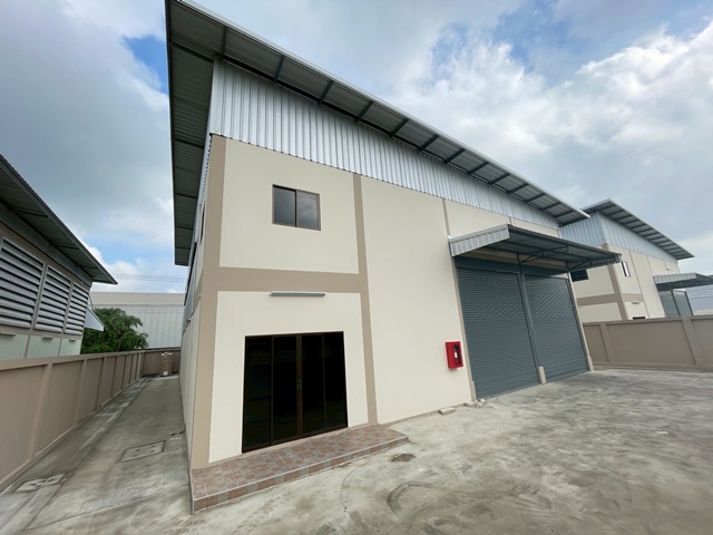 ให้เช่า ถ.บ้านแพ้ว โกดัง Stand Alone DO HOME ดูโฮม มหาชัย 800ม. ทำเลศักยภาพ สมุทรสาคร ขนาดอาคาร 375–415 ตรม. บนที่ดิน 200 ตรว.