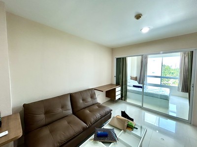 ขายคอนโด 2 ห้องนอน เพิ่งรีโนเวทเครื่องไฟฟ้าใหม่ทุกชิ้น เดอะกั๊ม คอนโดมิเนียม H ซอย โรงรับจำนำ ถ.สุขุมวิท ต. คลองตำหรุ อ. เมืองชลบุรี ชลบุรี