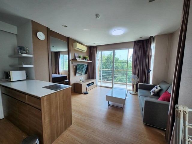 ห้องเช่าศรีราชา กรีนเลค คอนโด วิวสวน ครบทุกเฟอร์ วิวสวนธรรมชาติ TP-C1806