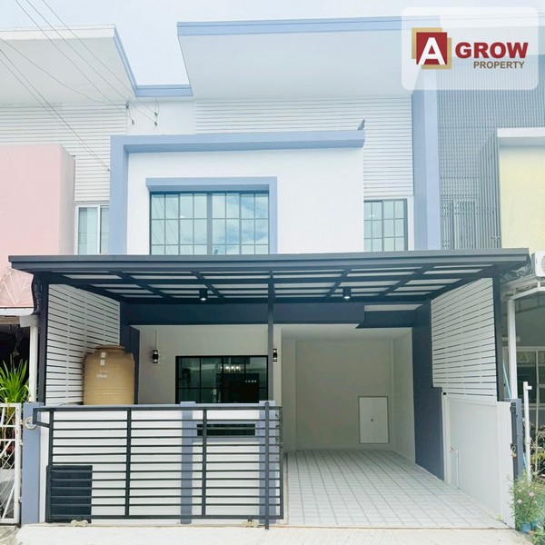 หมู่บ้านไอดีไซด์ ถนนเลียบคลองสอง รีโนเวทใหม่แบบจึ้งๆ พร้อมเฟอร์ครบชุด พร้อมเข้าอยู่