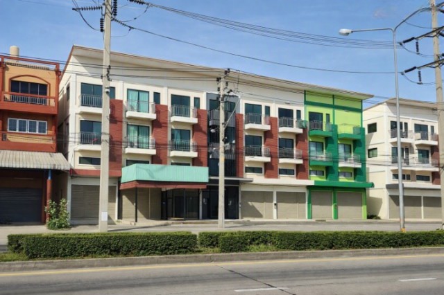 260912zakjnar ให้เช่า อาคารพาณิชย์ ตลาด 246 พลาซ่า 900 ม รร.ปิยะฉัตร 150 ม. บางกรวย-ไทรน้อย บางบัวทอง อาคารพาณิชย์ 4 ชั้นให้เช่า 2 นอน 3