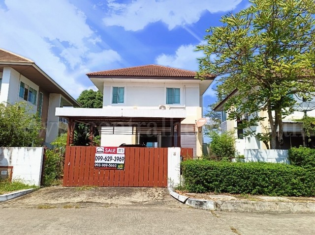 บ้านเดี่ยว การ์เด้น ลากูน่า อ่อนนุช - สุวรรณภูมิ คลองหลวงแพ่ง ทำเลดี