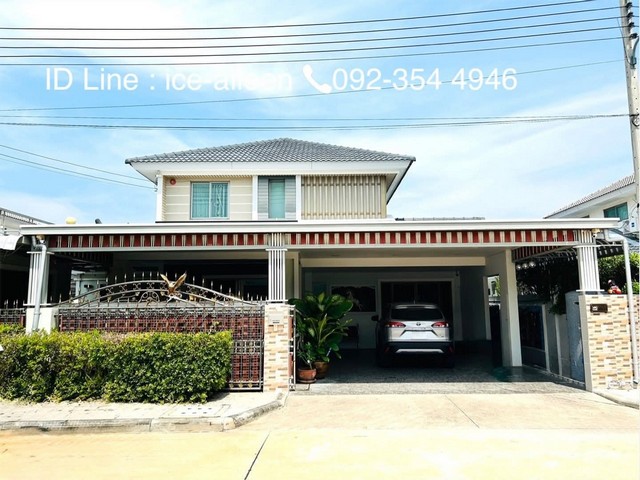 ขายบ้านเดี่ยว 2 ชั้น บ้านมือสอง สภาพสวย บิ้วอินทั้งหลัง พร้อมเฟอร์นิเจอร์  ม.แกรนด์วัลเลย์