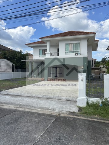 ให้เช่าบ้านเดี่ยว 2 ชั้น 100 ตรว. หมู่บ้านภัสสร 13 ย่านหนองจอก ถนนสุวินทวงศ์ เขตหนองจอก