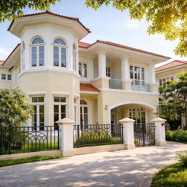 ฟิวเจอร์ปาร์ครังสิต 5กมรังสิต คลอง3 ภัสสร เฟอร์ครบ เช่าคฤหาสน์ บ้านเดี่ยว 2 ชั้น.4นอน เตียงครบ  ติดถนนรังสิต-นครนายก 260 ตร.ม.