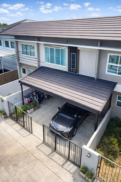 รามคำแหง 156-158 ซอยมิสทีน เคหะร่มเกล้า64 เช่าทาวน์โฮม 2 ชั้น 4นอน 2 น้ำ ใกล้ตลาดเกรียงไกร 700 ม.