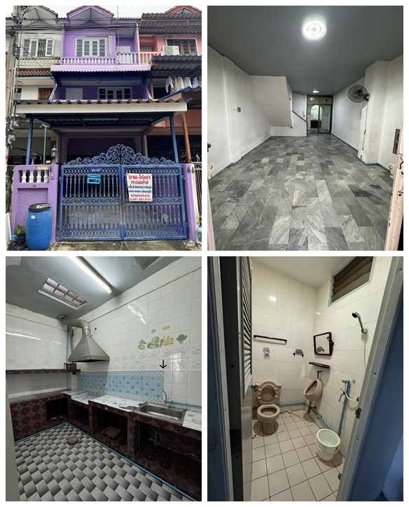 ให้เช่าทาวเฮ้าส์ 3 ชั้น พร้อมอยู่ หมู่บ้าน สินทวีแกรนด์วิลเลจน์ ใกล้ห้างเซ็นทรัลบิ๊กซี พระราม2 โทร 081-8218151