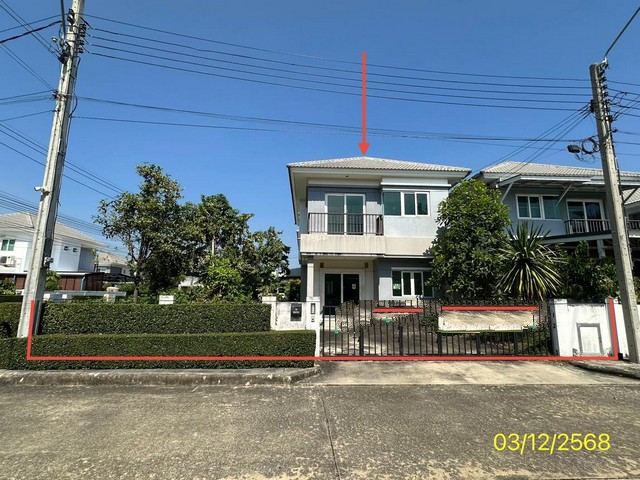 ขายบ้านเดี่ยว ชวนชื่น พาร์ค ใกล้ตลาดชุมพลพาณิชย์ กาญจนา-บางใหญ่ นนทบุรี