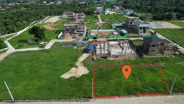 ขายที่ดินถมแล้ว 228 ตรว วิวภูเขา  สันผีเสื้อ เชียงใหม่  ใกล้เมือง