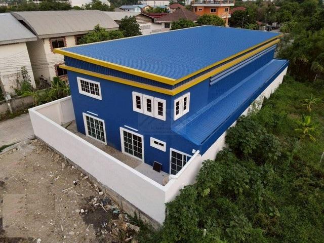 BR 1547 ให้เช่าโกดังโรงงาน 405 ตรม. พร้อมออฟฟิศ 2 ชั้น ติดสมาคมชาวปักษ์ใต้ ใกล้เดอะพาซิโอ้พาร์ค