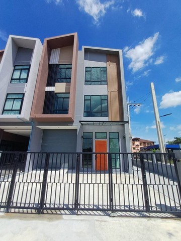 รหัสC6932 ให้เช่าโฮมออฟฟิศ 3ชั้น พร้อมโกดัง ย่านบางใหญ่ นนทบุรี ซอยกันตนา ใกล้ รพ.บางใหญ่