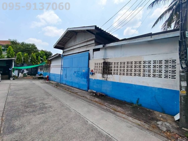 ขาย ที่ดินพร้อมสิ่งปลูกสร้าง รวมโกดัง ซอย เจริญพัฒนา 10 บางชัน คลองสามวา กทม 10510