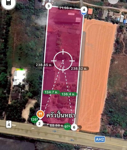 ขายที่ดินทำเล หาดใหญ่ ติดถนนสายเอเชีย ใกล้ ตลาดทุ่งลุง  ตำบลพะตง อำเภอหาดใหญ่ จังหวัดสงขลา