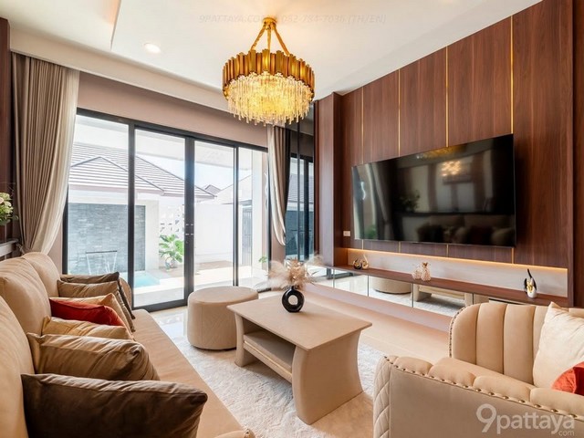 P2255 ขาย  บ้านเดี่ยวหรู เดอะเลค ห้วยใหญ่ พัทยา The Lake Huai Yai ตำบลห้วยใหญ่ อำเภอบางละมุง จังหวัดชลบุรี พร้อมสระว่ายน้ำส่วนตัว