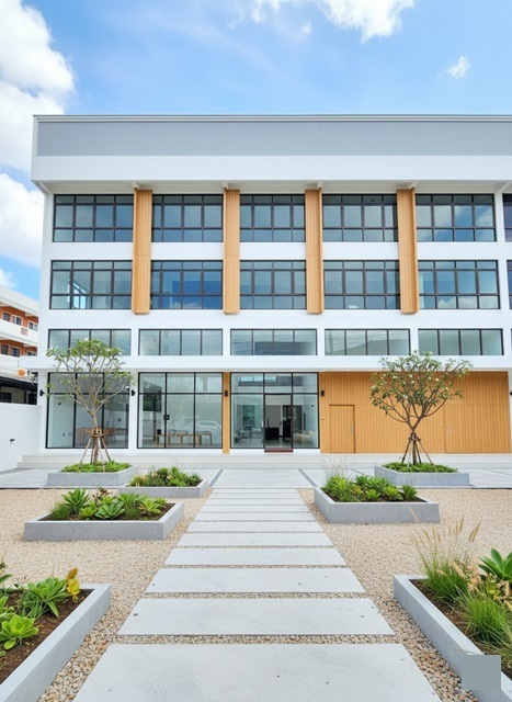 พระยาสุเรนทร์  โลตัส 7-Eleven  แฟชั่นไอส์ 2.6 กม. รามอินทรา109 ให้เช่าตึกพาณิชย์ 3.5 ชั้น 22 ตรว.  312 ตรม.