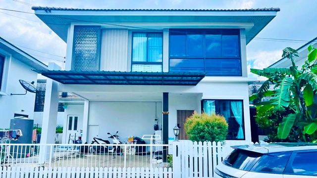 ภัทรีดา ใหญ่ 59 ตร.วา. รังสิต-คลอง2 บิ๊กซี คลอง3 2.2 กม. ขาย-เช่า บ้านเดี่ยว 2 ชั้น ม.กรุงเทพ รังสิต 3.3 กม. พร้อมเฟอร์ฯ 3 นอน