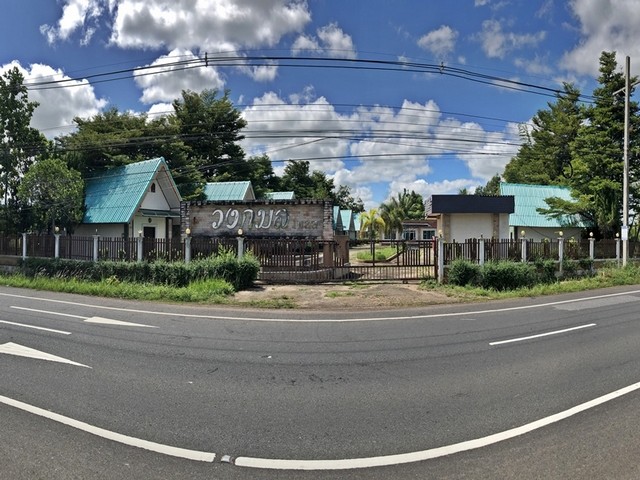 ขายที่ดินพร้อมสิ่งปลูกสร้าง (บ้านพักสไตล์รีสอร์ท)  อำเภอเลิงนกทา จังหวัดยโสธร