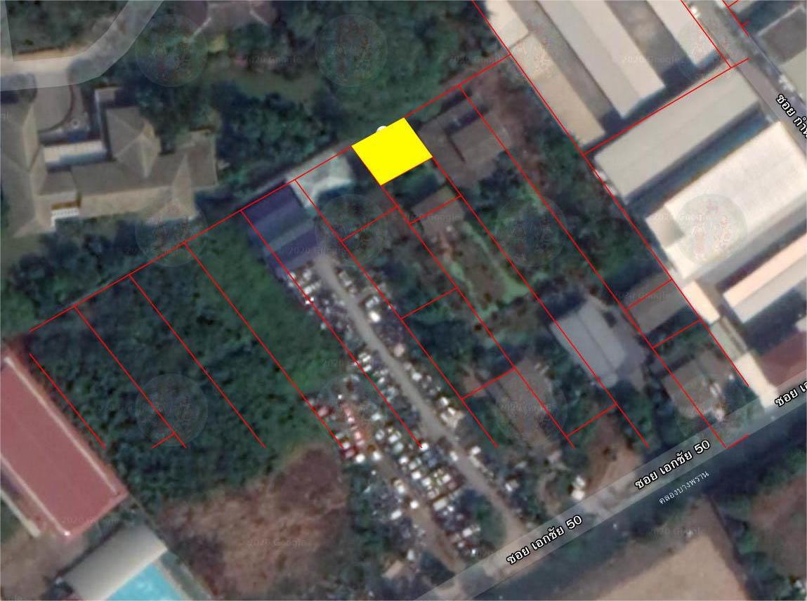 ที่ดินเปล่า 30 ตรว. ราคาถูก ซอย เอกชัย50 บางบอน กรุงเทพมหานคร