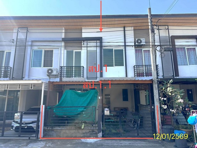 ขายทาวน์โฮม กัสโต้ ท่าน้ำนนท์-พระราม 5 ถนน บางศรีเมือง เมืองนนทบุรี