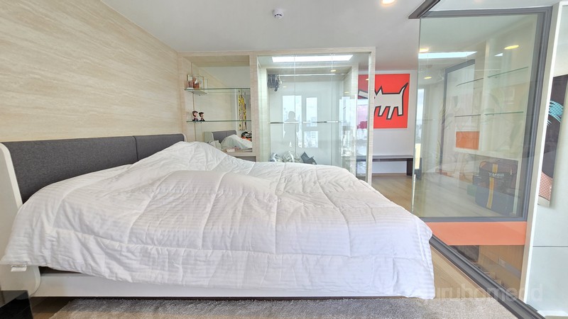 ขายห้องสวย Life พระราม 4 อโศก ห้องขนาด 48.5 ตรม Vertiplex Rare Unit 2นอน 1น้ำ ชั้น 33 วิวสวน - ghd000767