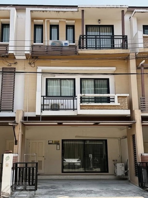 ให้เช่าทาวน์โฮม 3 ชั้น 3 ห้องนอน โครงการ Time home พระราม 9 - หัวหมาก ใกล้รถไฟฟ้า ทางด่วน