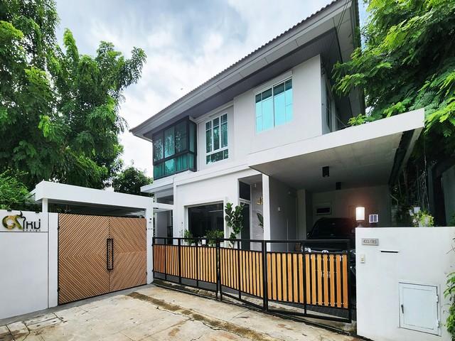 HR 9670 ให้เช่าบ้านเดี่ยว 2 ชั้น 100 ตรว. 5 ห้องนอน ฮาบิเทีย เวนต์ ปัญญาอินทรา Habitia Vent Panyaindra ใกล้โรงเรียนสาธิตพัฒนา