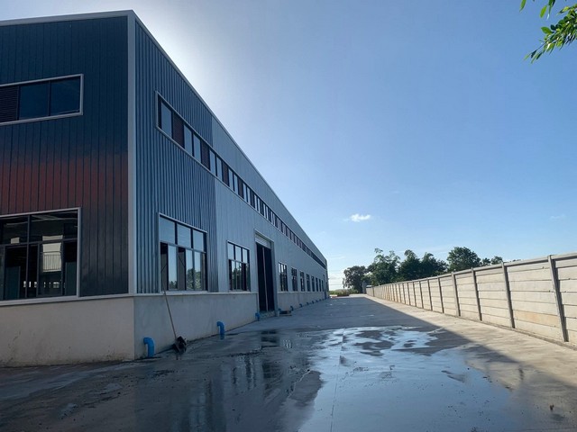 ให้เช่าโกดังนิคมพัฒนาระยอง โกดังใหม่ให้เช่า ขนาด 4261 และ 6448 ตารางเมตร ห่าง WHA36 BYD 1 km