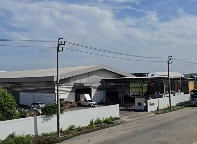 รหัสC6967 ขายโรงงาน โกดังพร้อมที่ดินเปล่า 7 ไร่กว่า พื้นที่สีม่วง เหมาะทำโรงงาน ทำเลบางนา กม.19