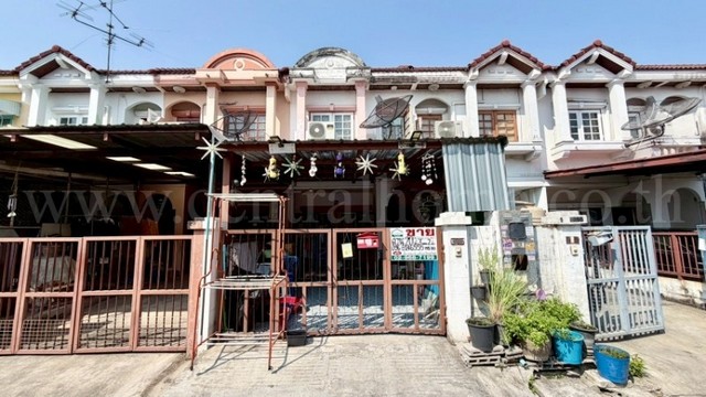 ทาวน์เฮ้าส์ นันทนา การ์เด้นท์ 2 ท่าอิฐ ทำเลดี ราคาถูก