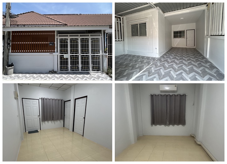 ทาวน์เฮ้าส์ รีโนเวทใหม่ ให้เช่า ม.นิราวิลล์ ฝั่งตรงข้าม สวนอุตสาหกรรม จงสถิตย์ ใกล้ซอย บางบอน 5 โทร 0935109099