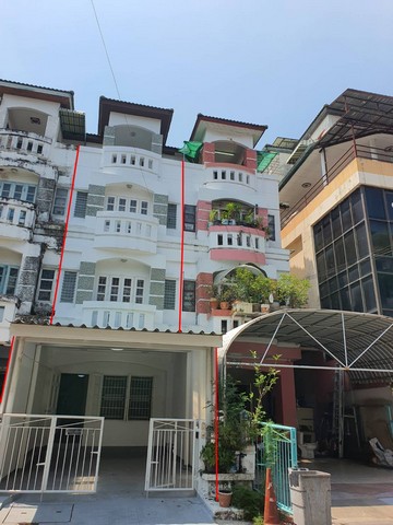 ขายโฮมออฟฟิต 4 ชั้น  มบ.นวลผกา  ซ.นวลจันทร์ 31 เนื้อที่ 21 ตรว.พื้นที่ใช้สอย 250 ตรม.