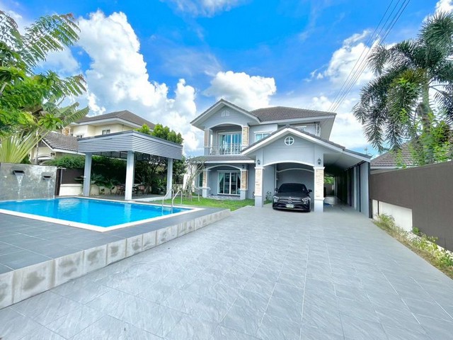 ให้เช่าบ้าน Pool Villa เชียงใหม่ ติดวงแหวนรอบ 3 | 4 ห้องนอน | พร้อมสระว่ายน้ำ | สันปูเลย ดอยสะเก็ด