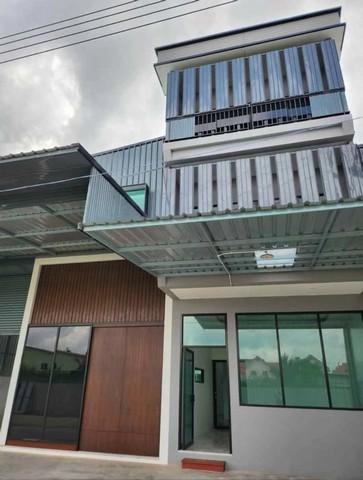 BR 1576 ให้เช่าโกดัง โฮมออฟฟิศ 500 ตารางเมตร ลำลูกกา คลอง 4 ไฟฟ้า 3เฟส รถใหญ่เข้าโกดังได้