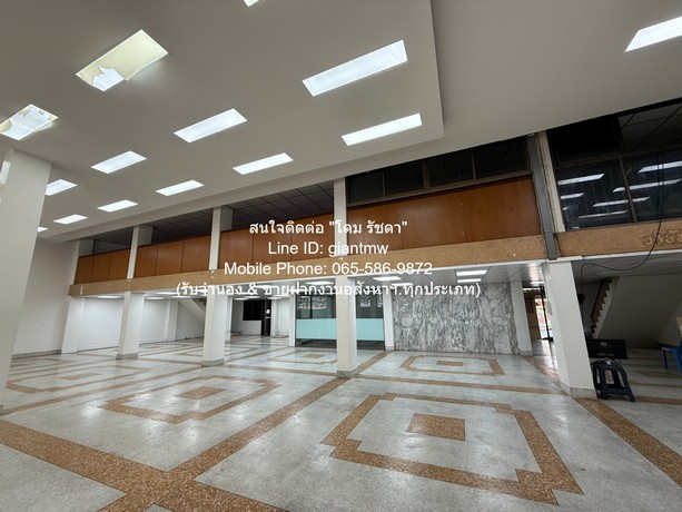 DSL-854 ขาย สำนักงาน ขายอาคารสำนักงาน 6 ชั้น (รีโนเวทแล้ว) มีลิฟต์ พร้อมโรงจอดรถ ติดถนนรัชดาภิเษก 161 ตร.ว. (พื้นที่ใช้สอย 2408 ตร.ม.)