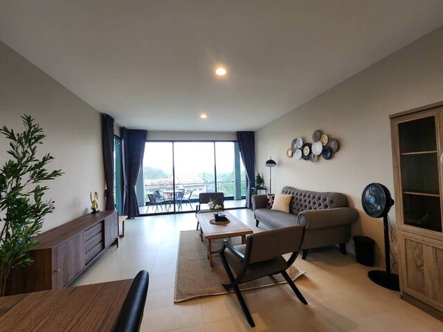 Relaxing Nature View Two Bedroom Condo at 360 PANO Khaoyai Available for Rent