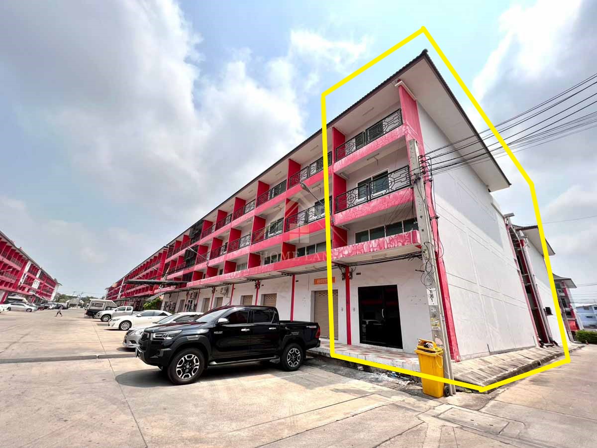 อาคารพาณิชย์ 3.5 ชั้น สำเพ็ง 2 ( ห้องมุม ) ทำเลดี เหมาะสำหรับทำการค้า