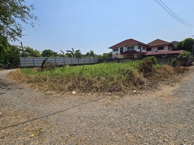 หาไม่ได้แล้วแปลงมุมสี่เหลี่ยม!! ขายที่ดิน 129.5 ตร.วา ตำหนักซอย 17 ซอยร่วมชัย ตำบลแม่เหียะ ติดสนามบินเชียงใหม่!!