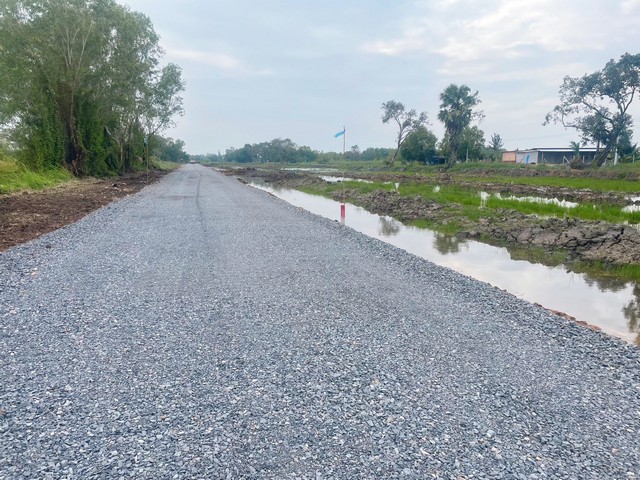 ถูกมาก 7.9แสน/ไร่ ที่ดินใกล้กรุงฯ คลอง11 หนองเสือ ปทุมฯ 086-301-6161