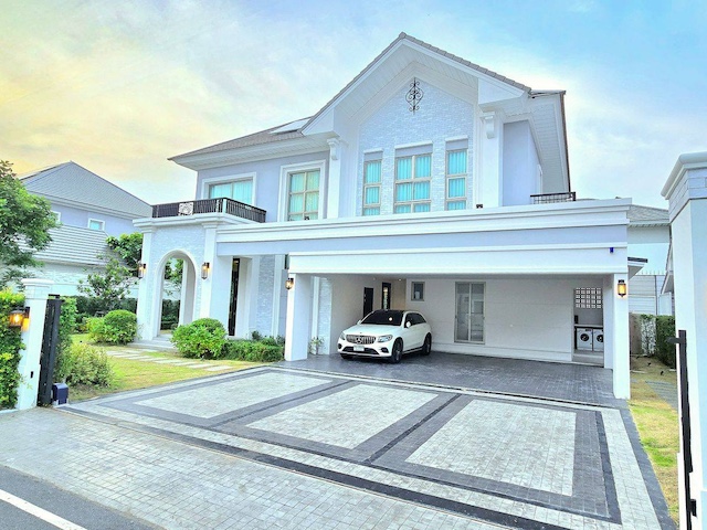 BH3927 ขายหรือให้เช่าบ้านเดี่ยวหรู Perfect Masterpiece สุขุมวิท 77 ใกล้สนามบินสุวรรณภูมิ บ้านใหม่แต่งครบ พร้อมเข้าอยู่