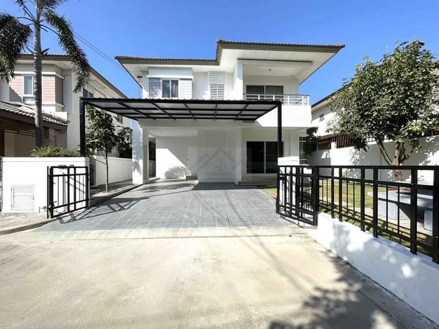 HR 6271 ให้เช่าบ้านเดี่ยว 2 ชั้น หลังมุม 60 ตร.วา 3 ห้องนอน สราญสิริ รามอินทรา2 ใกล้ซาฟารีเวิร์ล