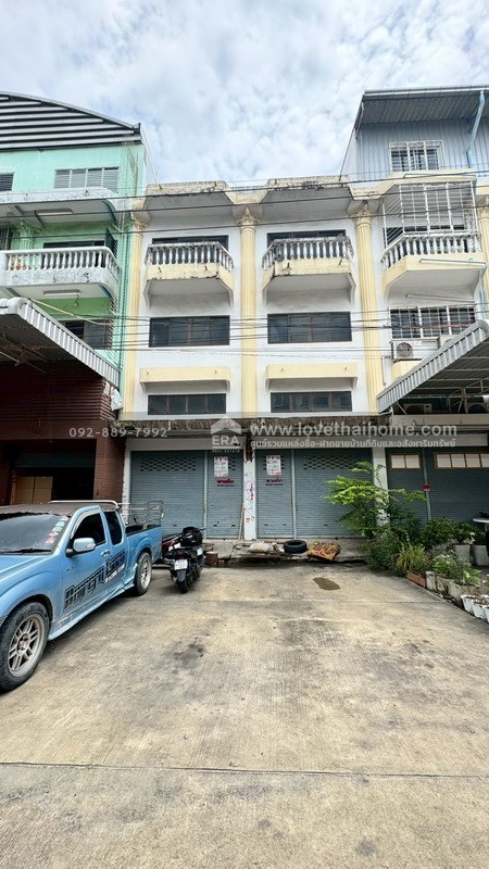 ขายตึกแถว 3.5 ชั้น 2 คูหา โครงการเพชรชายทะเล ถนนเทียนทะเล พื้นที่รวม 43.2 ตรว. ราคาถูกที่สุดในนั้นแล้ว ใกล้ตลาดอินดี้ บางขุนเทียน