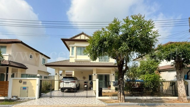 บ้านเดี่ยว 64 ตร.วา ธัญญาภิรมย์ รังสิต - คลอง 10 พร้อมพื้นที่สวนรอบบ้าน