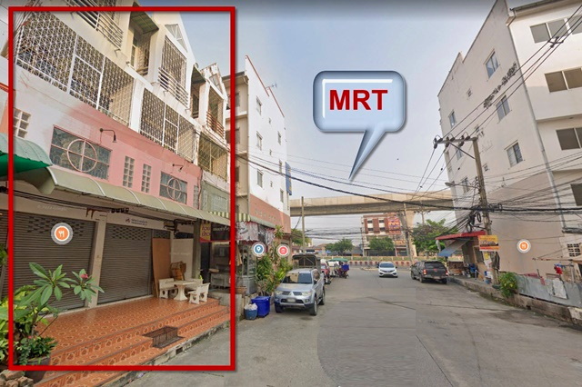 รามคำแหง 170-184 ให้เช่าโฮมออฟฟิศขนาดใหญ่ MRTเคหะรามคำแหง 200ม. มีนบุรี อาคารพาณิชย์ 3 ชั้น 2 คูหาติดกัน